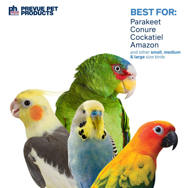Prevue Pet Products Preen & Pacify Calypso Creations Straw Stacker Bird Toy 62634 - Image 4